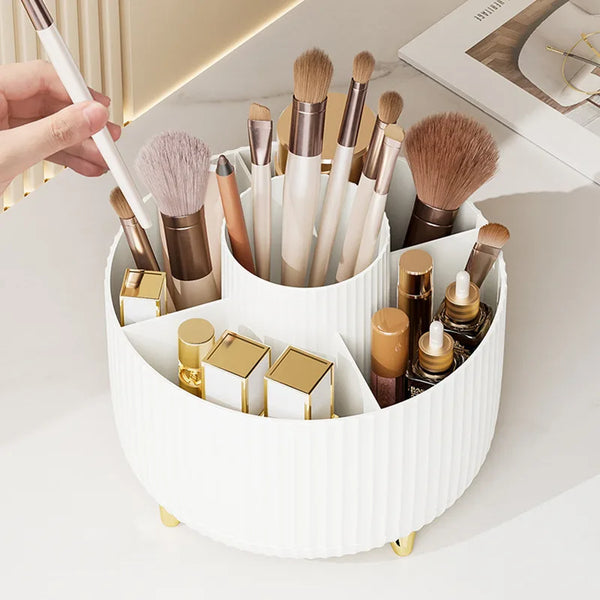 SpinTop Rotating Desktop Storage Organizer