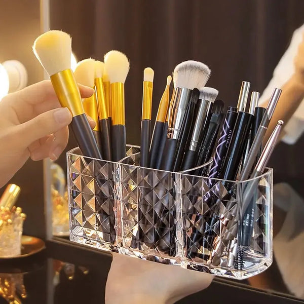 Diamond Clear Storage Organizer Box